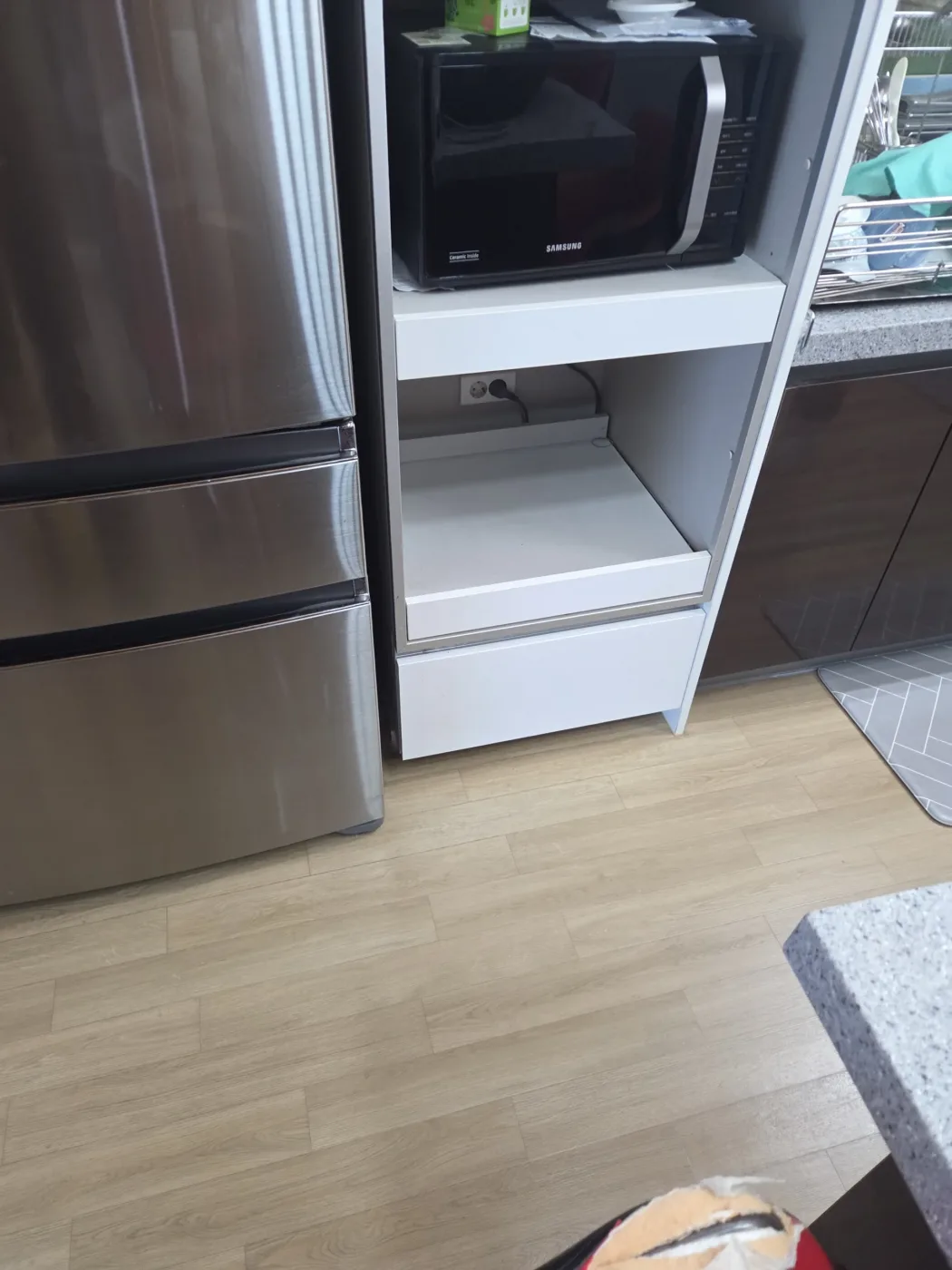 영통동 하부장시공 시공 전 사진